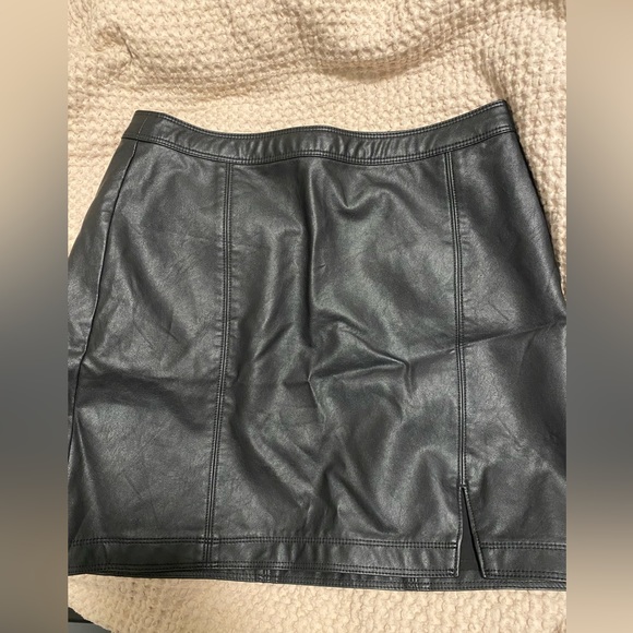 Abercrombie leather skirt! - Picture 2 of 2